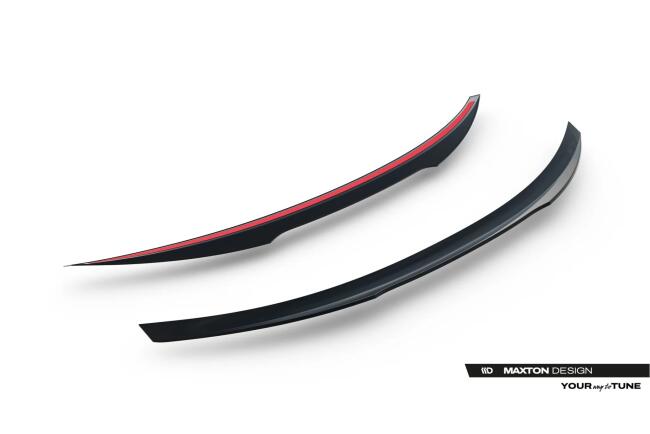 Maxton Design Heckspoiler Lippe für Alfa Romeo Giulia Veloce Hochglanz schwarz