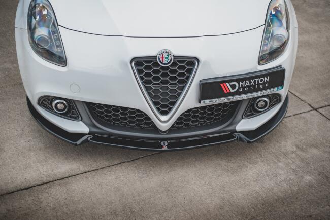 Maxton Design Frontlippe V.2 für Alfa Romeo Giulietta Hochglanz schwarz