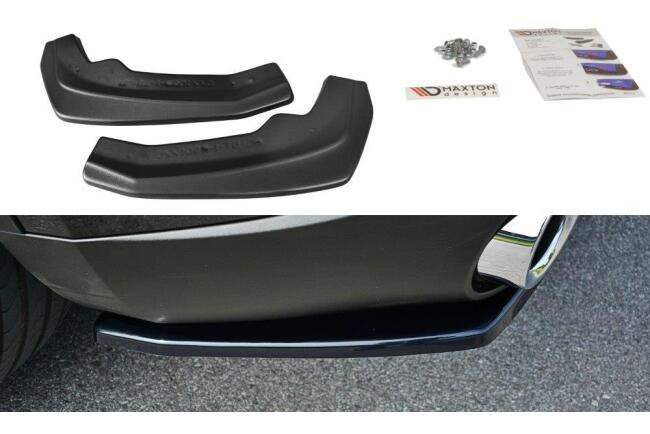 Maxton Design Diffusor Flaps für Alfa Romeo Stelvio Hochglanz schwarz