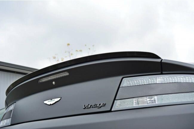 Maxton Design Heckspoiler Lippe für Aston Martin V8 Vantage Hochglanz schwarz