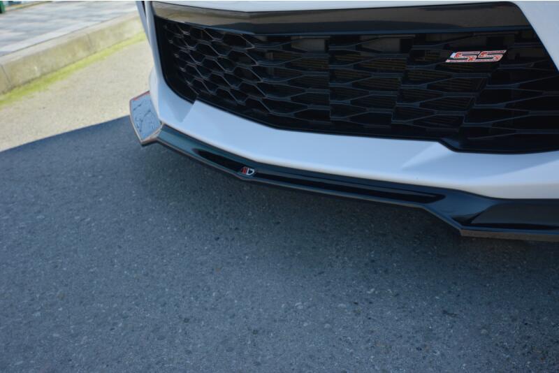 Maxton Design Frontlippe V.1 für Chevrolet Camaro Mk6 2SS Coupe Hochglanz schwarz
