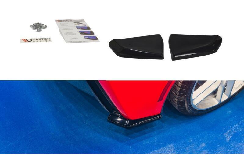 Maxton Design Diffusor Flaps V.1 für Chevrolet Corvette C7 Hochglanz schwarz