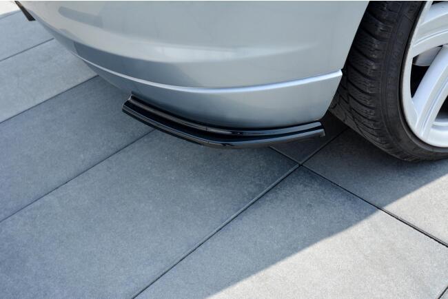 Maxton Design Diffusor Flaps für Chrysler Crossfire Hochglanz schwarz