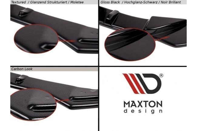 Maxton Design Frontlippe V.1 für Citroen DS5 (vor und nach Facelift) Hochglanz schwarz