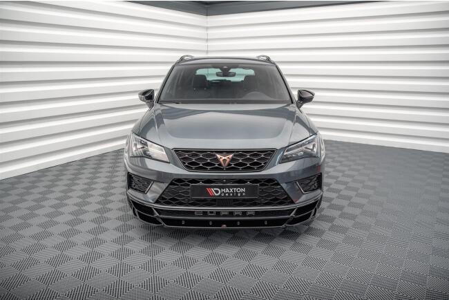 Maxton Design Frontlippe V.2 für Cupra Ateca 2018-2020 Hochglanz schwarz