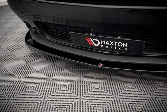 Maxton Design Frontlippe für Dodge Challenger RT Mk3 Facelift Hochglanz schwarz
