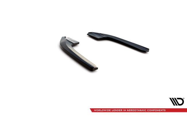 Maxton Design Diffusor Flaps für Audi RS3 Limousine 8Y Hochglanz schwarz