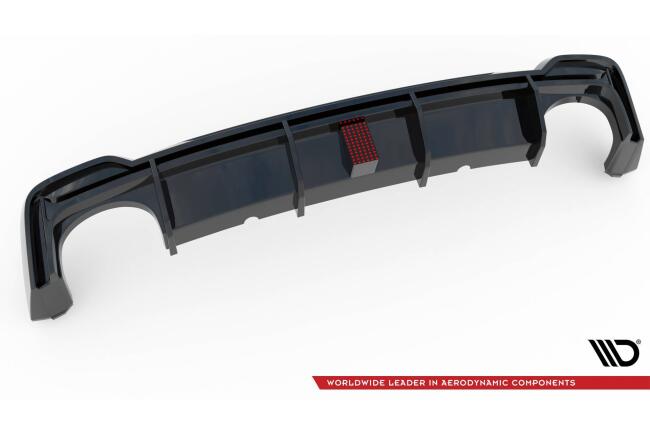 Maxton Design Heckdiffusor für Audi RS6 / RS7 C8 Hochglanz schwarz