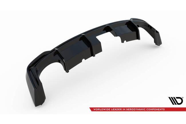 Maxton Design Heckdiffusor V.3 für Audi RS6 / RS7 C8 Hochglanz schwarz