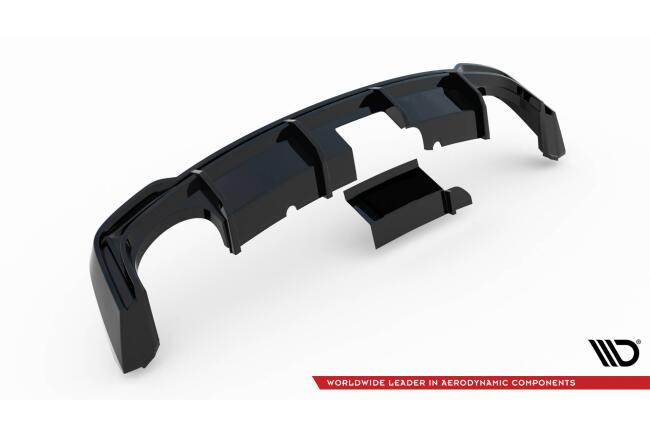 Maxton Design Heckdiffusor V.3 für Audi RS6 / RS7 C8 Hochglanz schwarz