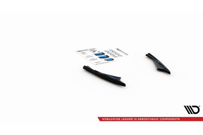Maxton Design Diffusor Flaps für Audi SQ8 Mk1 Hochglanz schwarz