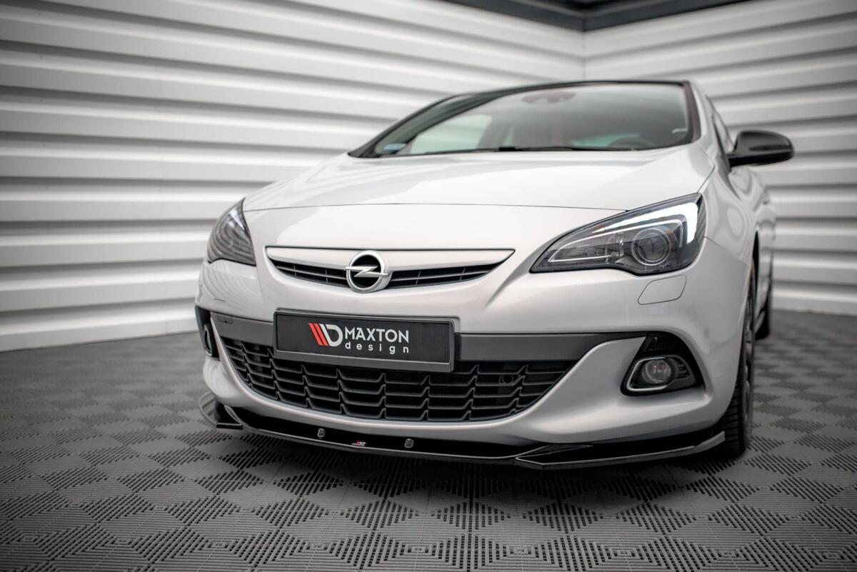 Protections Avant Maxton (front Flaps) Pour Opel Astra GTC OPC-Line J - Neuf - Modèle OPASJGTCOPCLINECNC-FSF1G