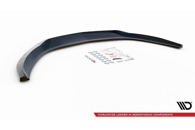 Maxton Design Frontlippe V.2 für Opel Astra GTC OPC-Line J Hochglanz schwarz