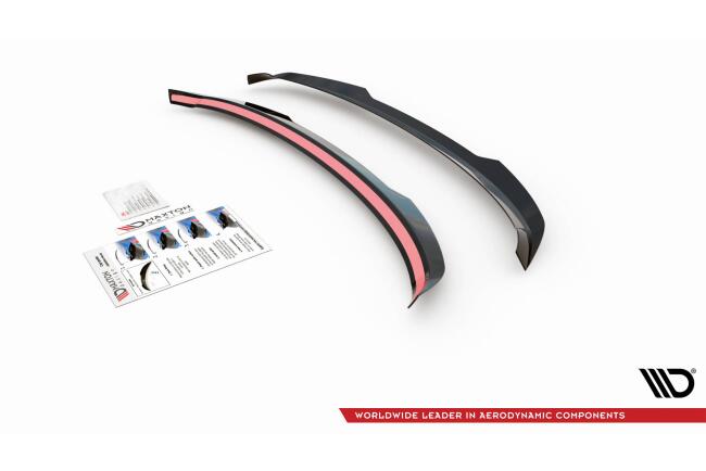 Maxton Design Heckspoiler Lippe für Seat Ibiza Mk5 Hochglanz schwarz