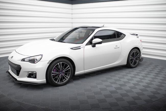 Maxton Design Street Pro Seitenschweller (Paar) für Subaru BRZ Mk1 Facelift matt schwarz