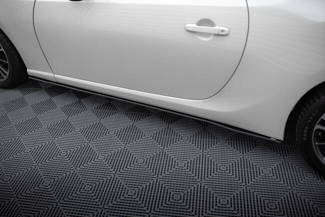 Maxton Design Street Pro Seitenschweller (Paar) für Subaru BRZ Mk1 Facelift matt schwarz