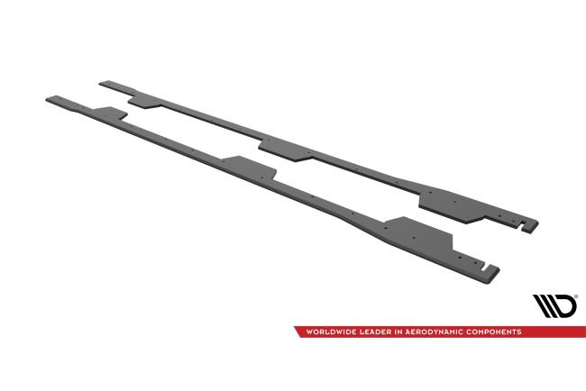 Maxton Design Street Pro Seitenschweller (Paar) für Subaru BRZ Mk1 Facelift matt schwarz