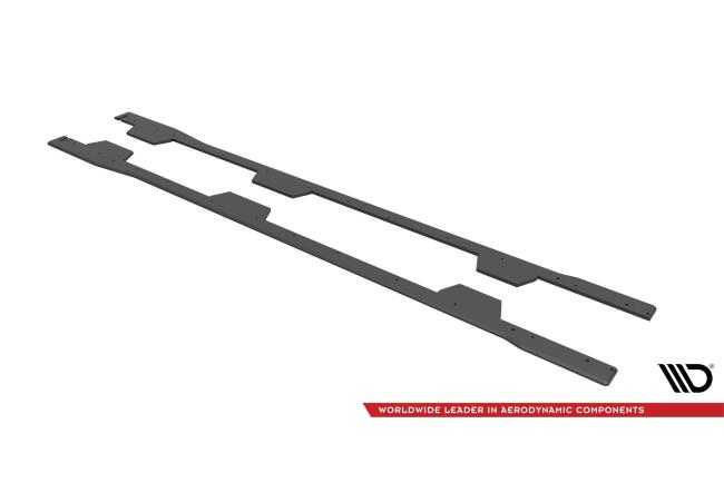 Maxton Design Street Pro Seitenschweller (Paar) für Subaru BRZ Mk1 Facelift matt schwarz