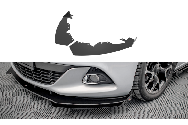 Maxton Design Street Pro Diffusor Flaps Opel Astra GTC OPC-Line J Hochglanz schwarz