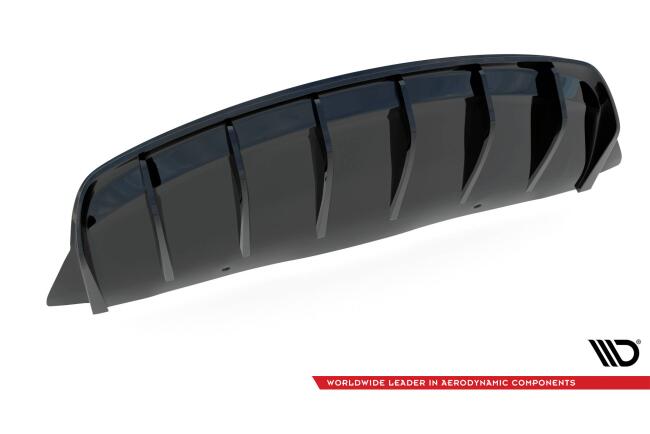 Maxton Design Heckdiffusor V.2 für Tesla Model 3 Hochglanz schwarz