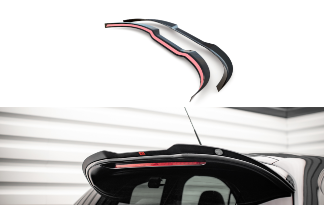 Maxton Design Heckspoiler Lippe für Peugeot 208 GTi Mk1 Hochglanz schwarz
