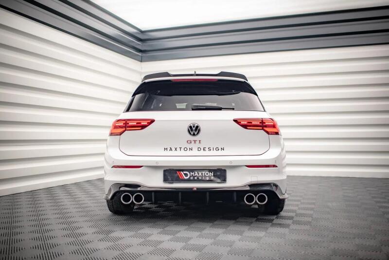 Sportauspuff Endschalldämpfer für VW Golf 8 GTI / Clubsport Endrohre 4x100mm gebürstet