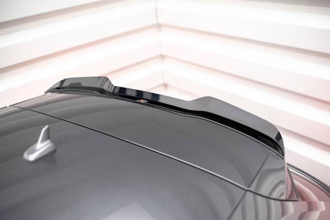 Maxton Design Heckspoiler Lippe für Audi S3 A3 S-Line Sportback 8V Facelift Hochglanz schwarz