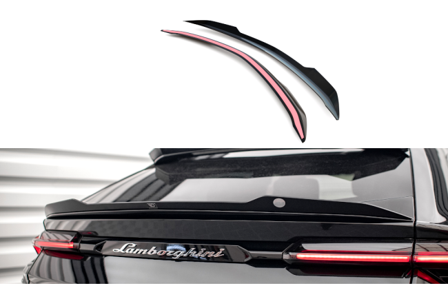 Maxton Design Heckspoiler Lippe V.2 für Lamborghini Urus Mk1 Hochglanz schwarz