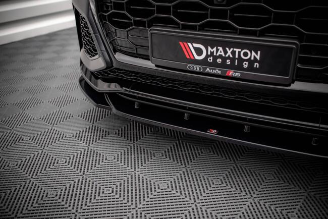 Maxton Design Frontlippe V.2 für Audi RSQ8 Mk1...