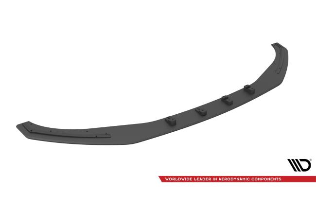 Maxton Design Street Pro Frontlippe für BMW 2 M-Paket F22 schwarz rot