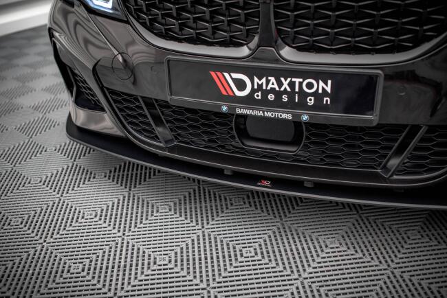 Maxton Design Street Pro Frontlippe für BMW 3er M-Paket G20 / G21 schwarz