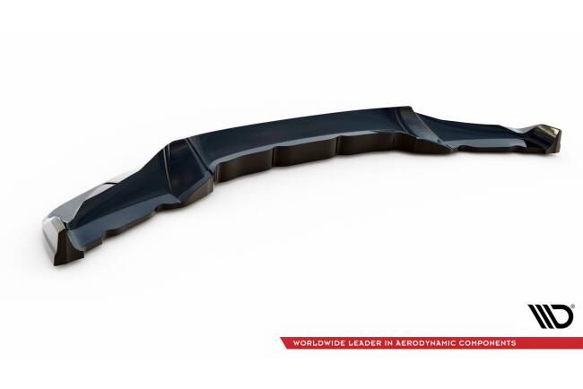 Maxton Design Frontlippe V.3 für BMW X6 M-Paket F16 Hochglanz schwarz