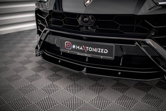 Maxton Design Frontlippe V.1 für Lamborghini Urus Mk1 Hochglanz schwarz