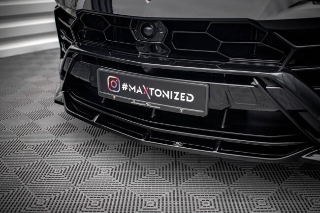 Maxton Design Frontlippe V.3 für Lamborghini Urus Mk1 Hochglanz schwarz