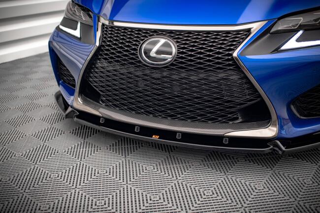 Maxton Design Frontlippe V.1 für Lexus GS F Mk4 Facelift Hochglanz schwarz