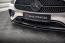 Maxton Design Frontlippe V.1 für Mercedes E-Klasse W213 / S213 Facelift AMG-Line (2020-2023) Hochglanz schwarz