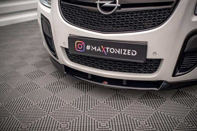 Maxton Design Frontlippe V.1 für Opel Insignia OPC Mk1 Hochglanz schwarz
