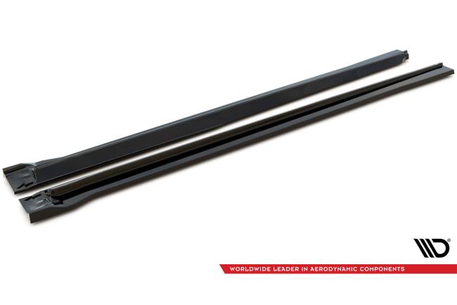 Maxton Design Seitenschweller (Paar) für Lamborghini Urus Mk1 Hochglanz schwarz
