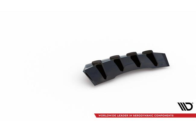 Maxton Design Heckdiffusor für Audi A4 B9 Facelift Hochglanz schwarz
