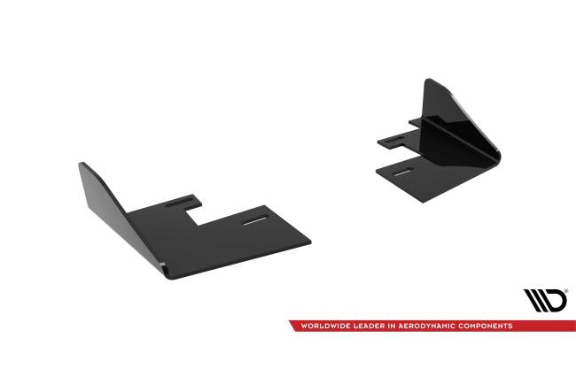 Maxton Design Street Pro Diffusor Flaps für VW Golf 7 R / R-Line Hochglanz schwarz
