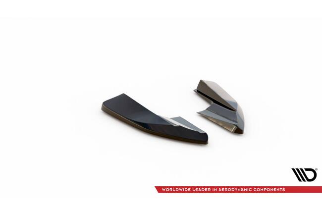 Maxton Design Diffusor Flaps V.1 für Audi e-Tron GT / RS GT Mk1 Hochglanz schwarz