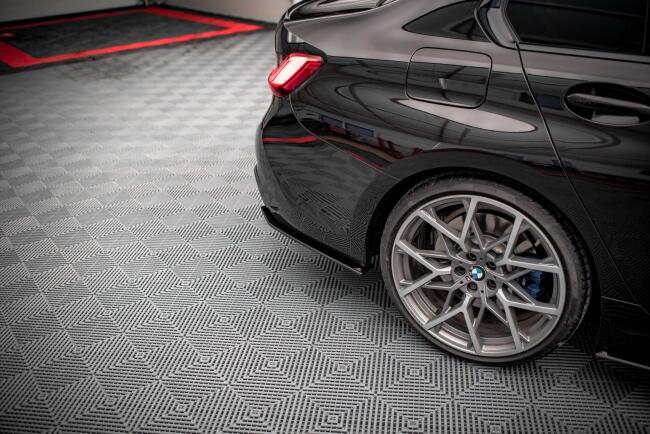 Maxton Design Street Pro Diffusor Flaps V.2 für BMW 3er M-Paket G20 / G21 schwarz matt