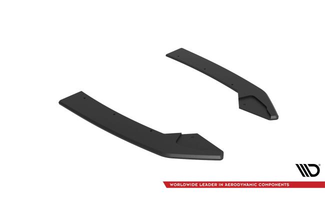 Maxton Design Street Pro Diffusor Flaps V.2 für BMW 3er M-Paket G20 / G21 schwarz rot