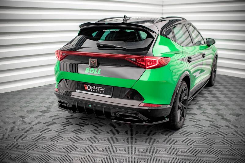 Maxton Design Diffusor Flaps V.2 für Cupra Formentor Hochglanz schwarz