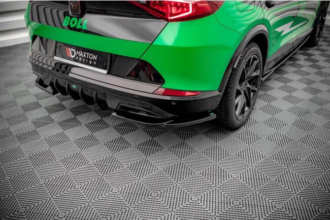 Maxton Design Diffusor Flaps V.2 für Cupra Formentor Hochglanz schwarz