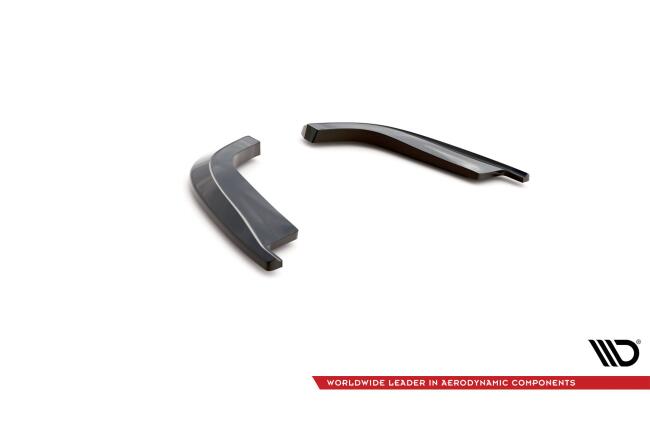Maxton Design Diffusor Flaps für Infiniti G37 Coupe Hochglanz schwarz