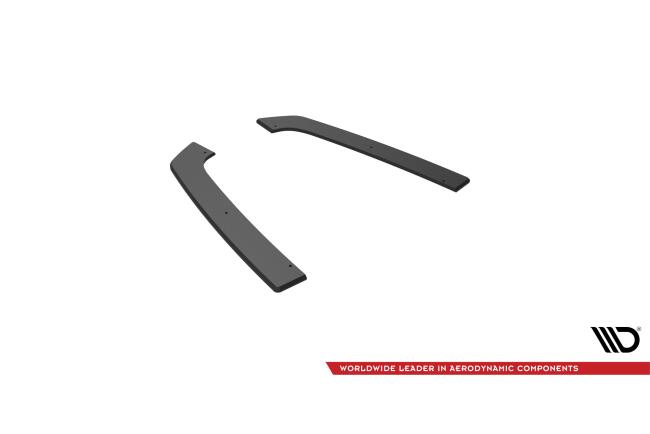 Maxton Design Street Pro Diffusor Flaps für Lexus GS F Mk4 Facelift schwarz rot