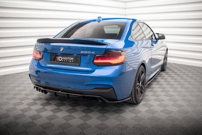 Maxton Design Heckdiffusor DTM Look für BMW 2...
