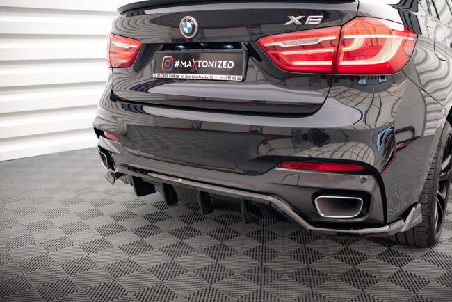 Maxton Design Heckdiffusor DTM Look für BMW X6 M-Paket F16 H, 234,00 €