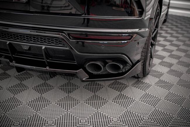 Maxton Design Heckdiffusor DTM Look für Lamborghini Urus Mk1 Hochglanz schwarz